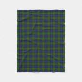 Scottish Clan Muir Classic Tartan Fleece Deken (Voorkant)