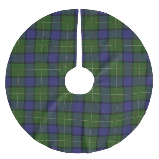 Scottish Clan Muir Tartan Kerstboom Rok (Voorkant)