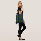 Scottish Clan Muir Tartan Pset Tote Bag (Op model)