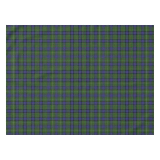 Scottish Clan Muir Tartan Tafelkleed (Voorkant (Horizontaal))