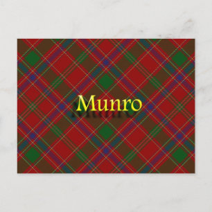 Scottish Clan Munro Briefkaart