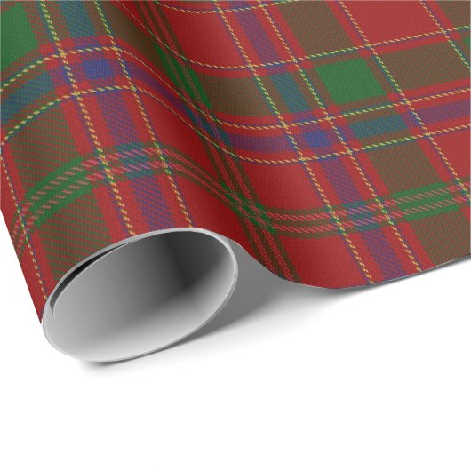 Scottish Clan Munro Munroe Monroe Tartan Cadeaupapier (Rol Hoek)