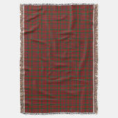 Scottish Clan Munro Munroe Monroe Tartan Deken (Voorkant Verticaal)