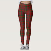 Scottish Clan Munro Tartan Leggings (Voorkant)