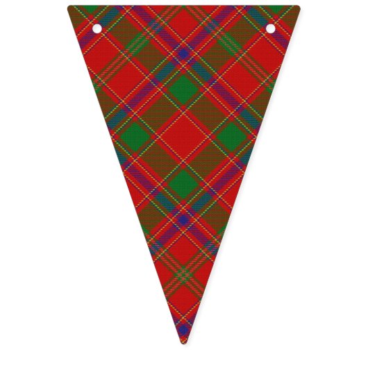 Scottish Clan Munro Tartan Vlaggetjes (Tweede vlag)