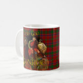 Scottish Clan Munroe Munro Tartan Koffiemok (Voorkant links)