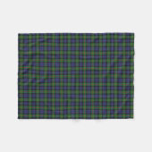 Scottish Clan Murray Classic Tartan Fleece Deken (Voorkant (Horizontaal))