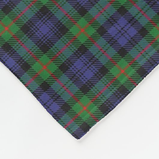 Scottish Clan Murray Classic Tartan Fleece Deken (Hoek)