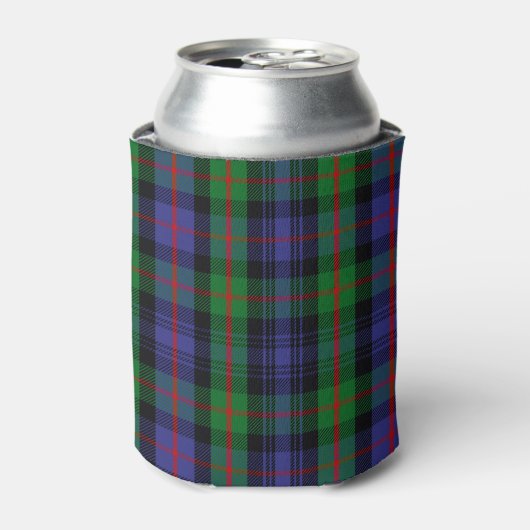 Scottish Clan Murray Tartan Pset Blikjeskoeler (Blikje Voorkant)