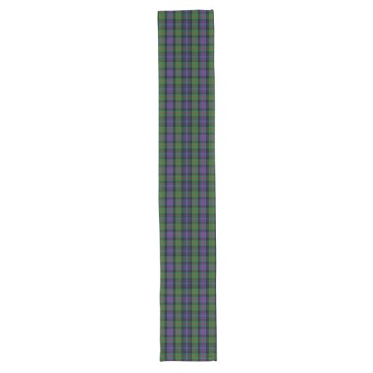 Scottish Clan Murray Tartan Pset Lange Tafelloper (Voorkant)