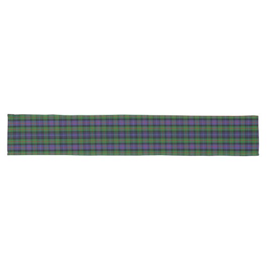 Scottish Clan Murray Tartan Pset Lange Tafelloper (Horizontaal)