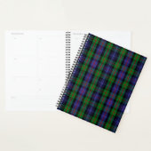 Scottish Clan Murray Tartan Pset Planner (Display)