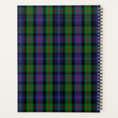 Scottish Clan Murray Tartan Pset Planner (Achterkant)