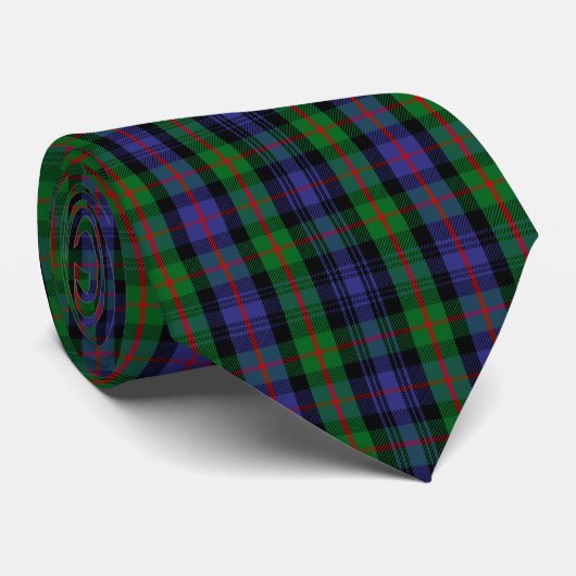 Scottish Clan Murray Tartan Pset Stropdas (Opgerold)