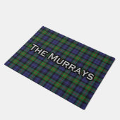 Scottish Clan Murray Tartan Welkom Mat (Schuin)