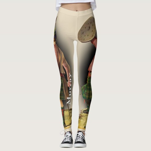 Scottish Clan Murray van R. R. McIan Leggings (Voorkant)