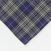 Scottish Clan Napier Classic Tartan Fleece Deken (Hoek)