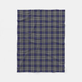 Scottish Clan Napier Classic Tartan Fleece Deken (Voorkant)