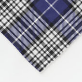 Scottish Clan Napier Tartan Pset Fleece Deken (Hoek)