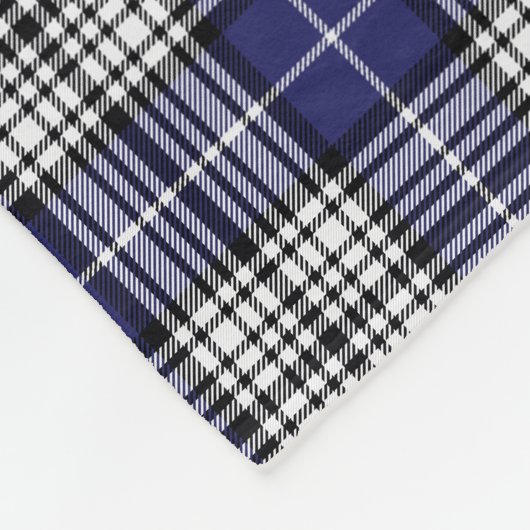 Scottish Clan Napier Tartan Pset Fleece Deken (Hoek)