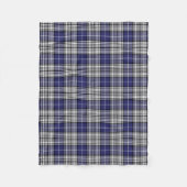 Scottish Clan Napier Tartan Pset Fleece Deken (Voorkant)