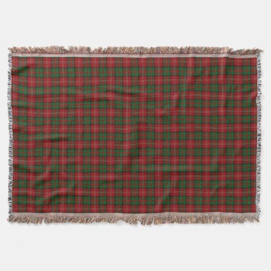 Scottish Clan Nisbet Nesbitt Nesbit Tartan Deken (Voorkant)