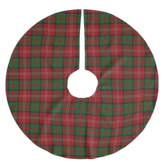 Scottish Clan Nisbet Nesbitt Tartan Kerstboom Rok (Voorkant)