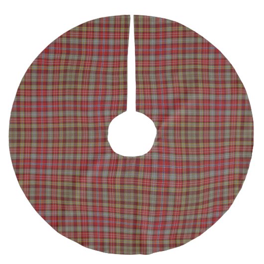 Scottish Clan Ogilvie Ogilvy Tartan Kerstboom Rok (Voorkant)