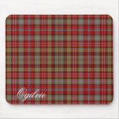 Scottish Clan Ogilvie Ogilvy Tartan Muismat (Voorkant)
