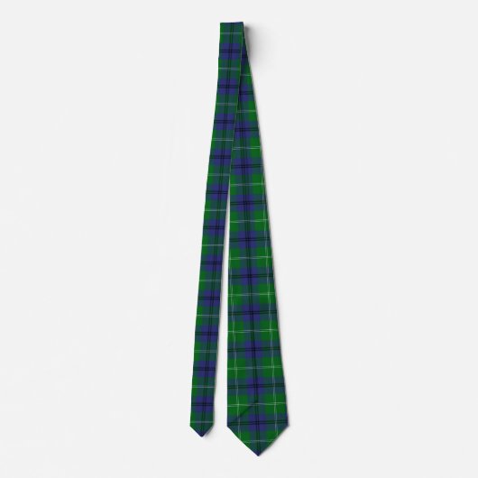 Scottish Clan Oliphant Tartan Pset Stropdas (Achterkant)