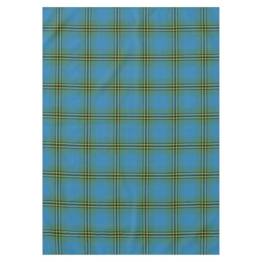 Scottish Clan Oliver Hunting Tartan Pset Tafelkleed (Voorkant)