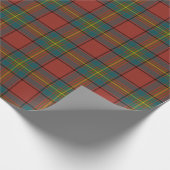 Scottish Clan Oliver Red Tartan Pset Cadeaupapier (Hoek)