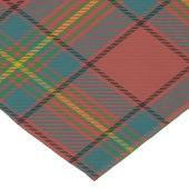 Scottish Clan Oliver Red Tartan Pset Lange Tafelloper (Hoek)