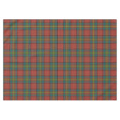 Scottish Clan Oliver Red Tartan Pset Tafelkleed (Voorkant (Horizontaal))