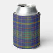 Scottish Clan Platt Tartan Pset Blikjeskoeler (Blikje Voorkant)