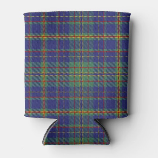 Scottish Clan Platt Tartan Pset Blikjeskoeler (Voorkant)