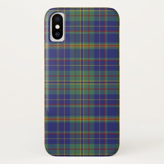 Scottish Clan Platt Tartan Pset Case-Mate iPhone Case (Achterkant)