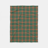 Scottish Clan Pollock Classic Tartan Fleece Deken (Voorkant)