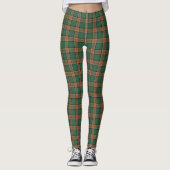 Scottish Clan Pollock Tartan Leggings (Voorkant)