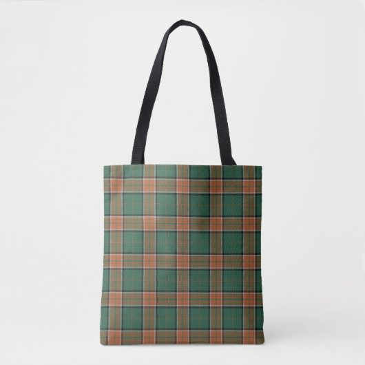 Scottish Clan Pollock Tartan Pset Tote Bag (Voorkant)