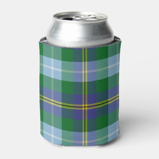 Scottish Clan Porteous Tartan Pset Blikjeskoeler (Blikje Voorkant)