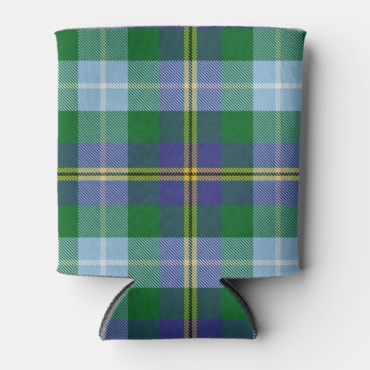 Scottish Clan Porteous Tartan Pset Blikjeskoeler (Voorkant)