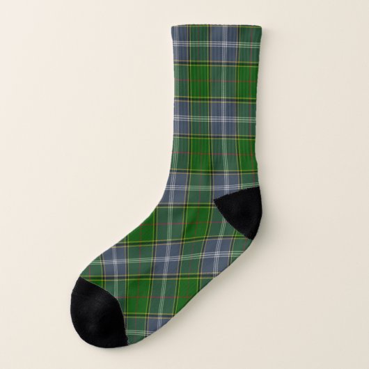 Scottish Clan Pringle Tartan Sokken (Links - buitenkant)
