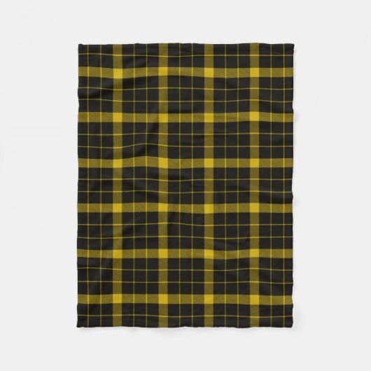 Scottish Clan Raeburn Tartan Pset Fleece Deken (Voorkant)