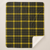 Scottish Clan Raeburn Tartan Pset Sherpa Deken (Voorkant)