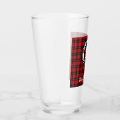 Scottish Clan Ramsay Crest Badge & Tartan Glas (Rechts)