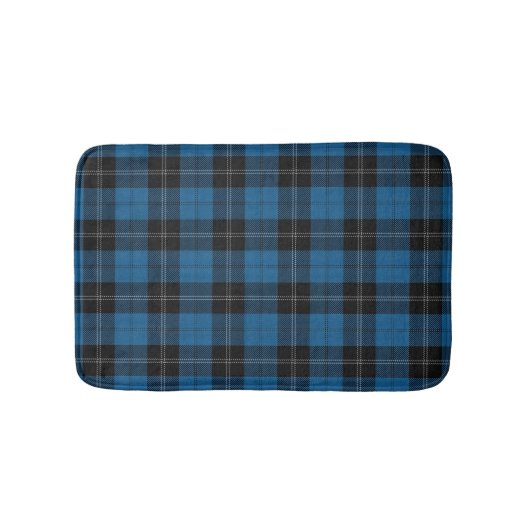 Scottish Clan Ramsay Ramsey Blue Hunting Tartan Badmat (Voorkant)