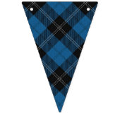 Scottish Clan Ramsay Ramsey Blue Hunting Tartan Vlaggetjes (Eerste vlag)