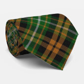Scottish Clan Ramsay Ramsey Oranje Hunting Tartan Stropdas (Opgerold)