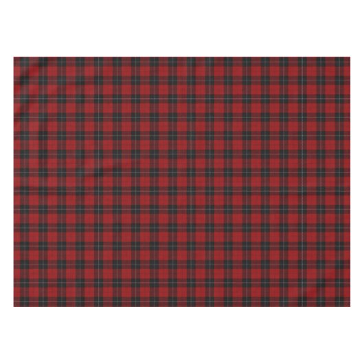 Scottish Clan Ramsay Tartan Tafelkleed (Voorkant (Horizontaal))